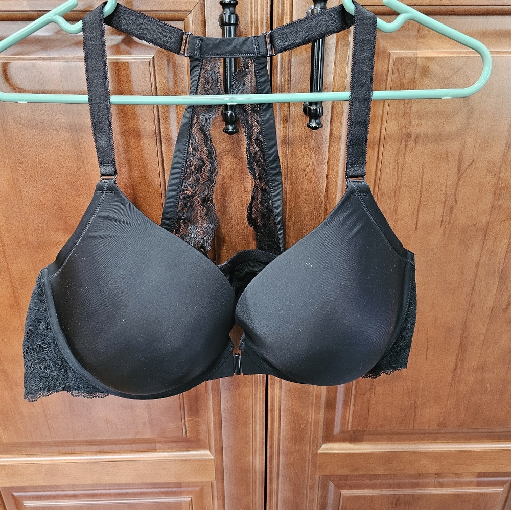 torrid Black Lace Racerback T-Shirt Bra